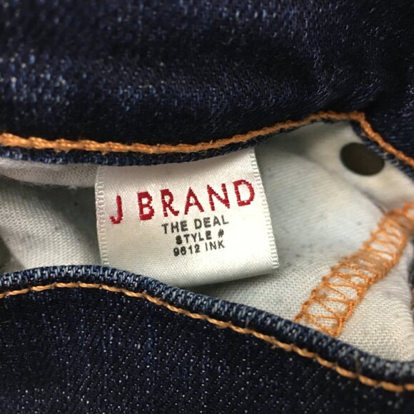 J. Brand Women's Skinny Jeans The Deal #9612 Low Rise Stretch size 25 length 33" - Picture 4 of 10